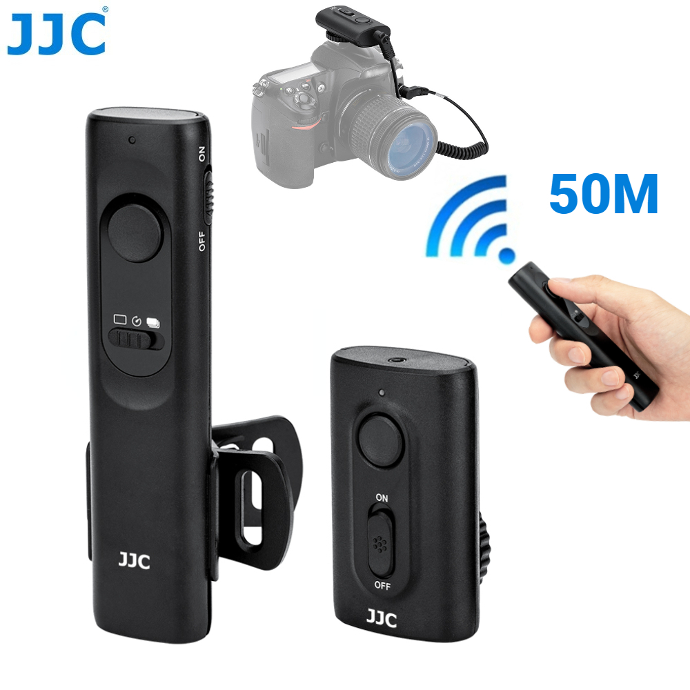 JJC Sony 50 mét điều khiển từ xa không dây thanh dslr máy ảnh màn trập dây cáp nhả cho ZV-1 a7R V a7