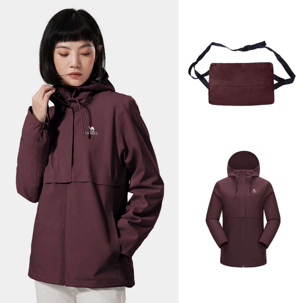 CAMEL Áo Khoác Leo Núi Chống Gió / Thấm Nước Cá Tính Cho Nam