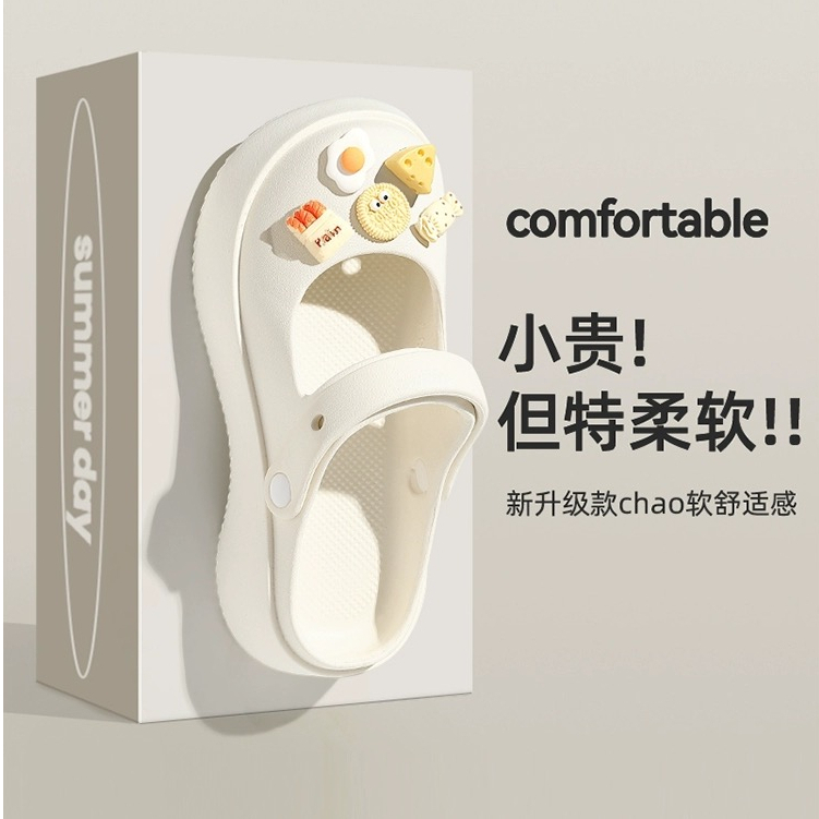 Juliet Dép sandal nữ quai ngang chính hãng nhiều màu đơn giản mẫu mới 2023 Mã B91H09T