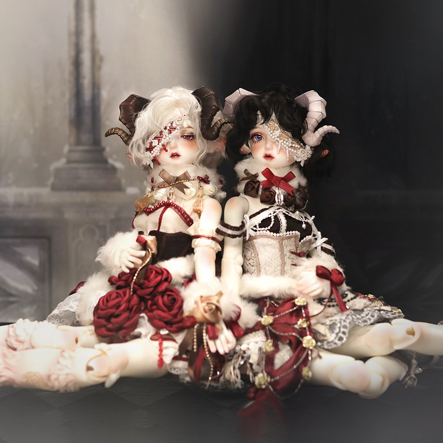 Búp bê búp bê búp bê bjd trứng 1/4 bjd búp bê gacha trứng