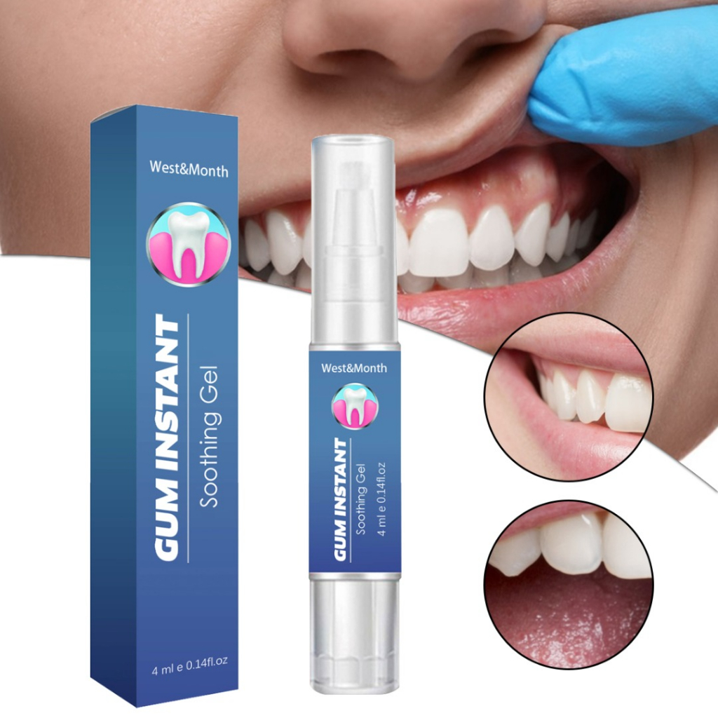 Gum instant soothing gel receding nướu điều trị viêm