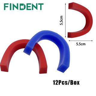 12 cái / hộp cơ sở nha khoa sáp cắn khối vành sáp cứng khối u hình dạng