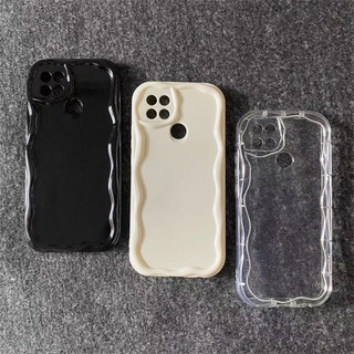 Realme c21 c25 c21y c15 c12 c11 c20 a15 a15s túi khí chống va đập bảo vệ máy ảnh sóng thiết kế ốp lưng mỏng trong suốt vỏ bọc tpu mềm