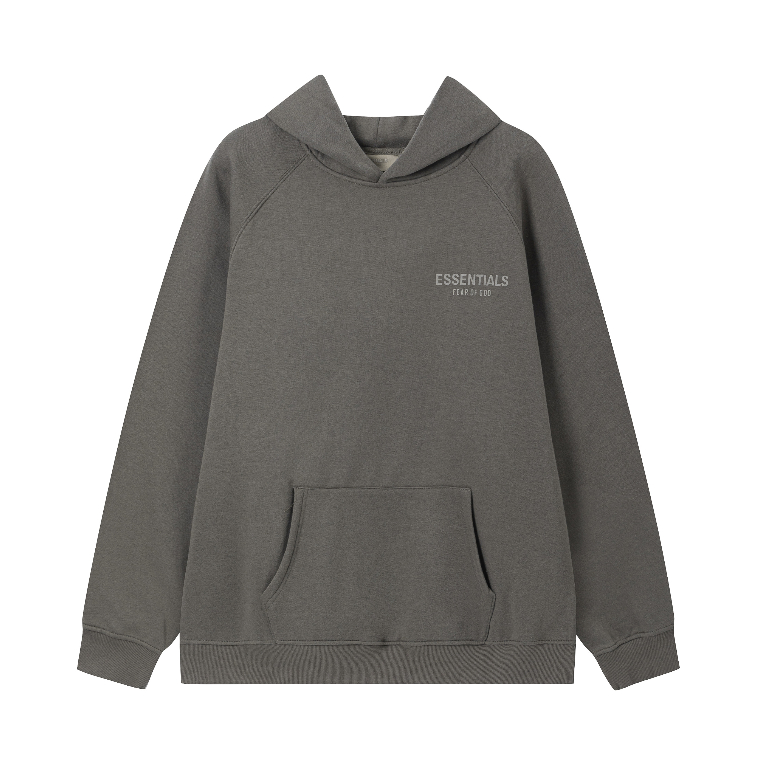 Áo hoodie in chữ sương mù mới caual plus size dày và quần