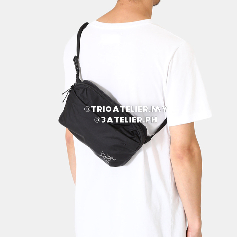 Túi đeo chéo arc'teryx heliad 6l màu đen