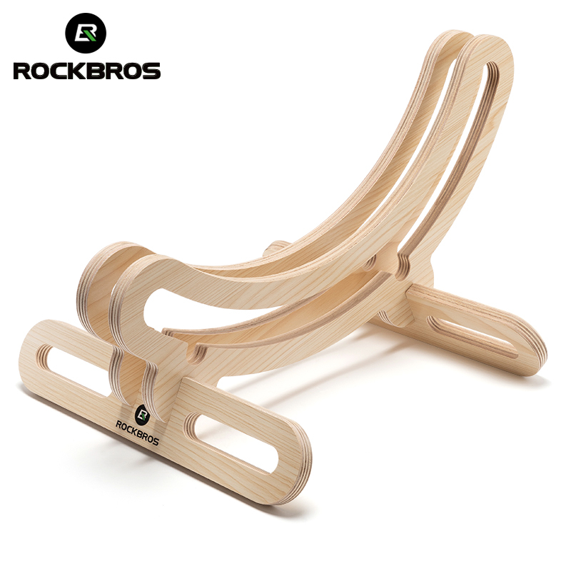 Rockbros giá đỡ xe đạp bằng gỗ cho xe đạp đường trường 700c ổn định ngăn ngừa nghiêng phụ kiện giá đỡ xe đạp