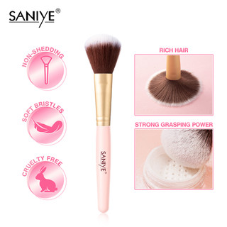 Cọ trang điểm SANIYE A102 đánh má hồng/ phấn phủ nhỏ gọn cho nữ