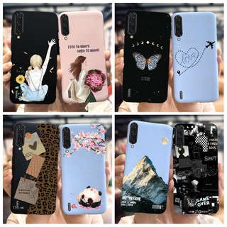 Đối với Ốp điện thoại xiaomi mi a3 thời trang mới kẹo sơn Ốp điện thoại silicon mềm cho Ốp điện thoại chống sốc xiaomi mia3 cc9e