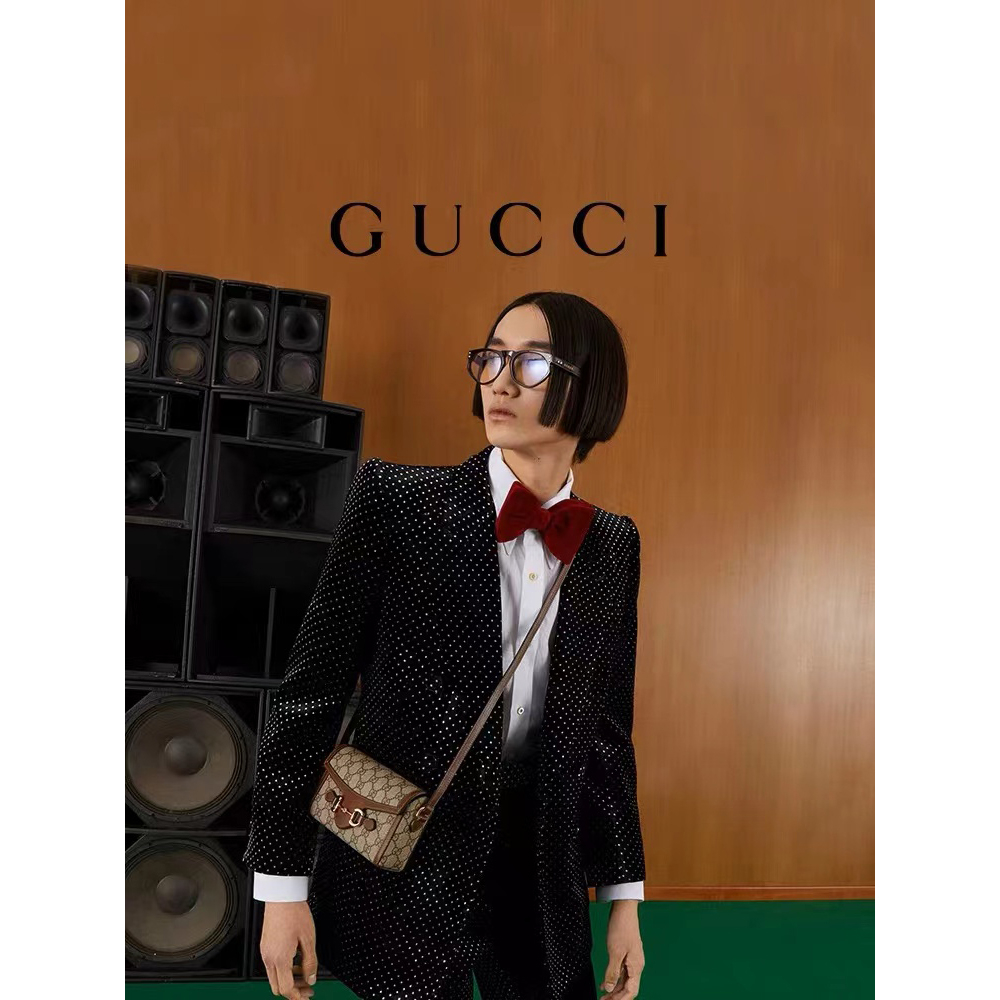 Gucci horsebit 1955 series mini handbag crossbody bag