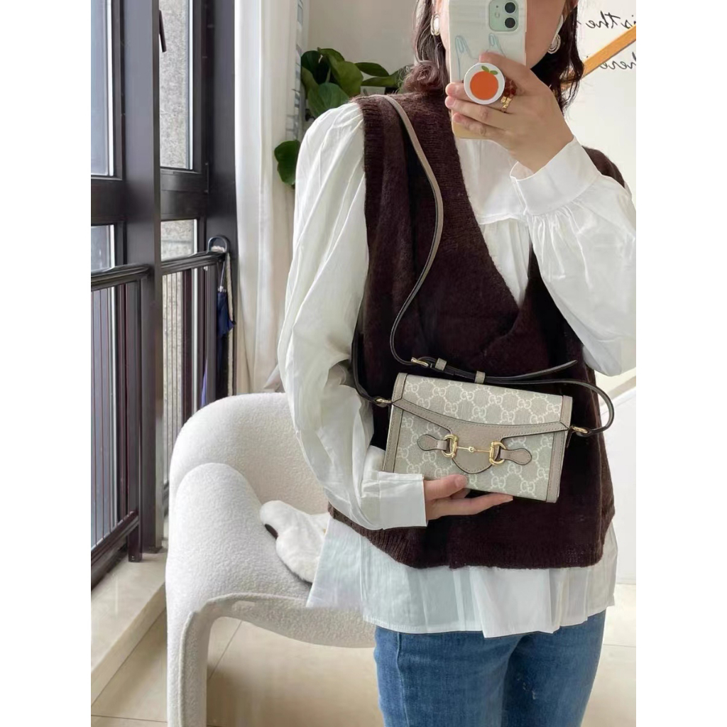 Gucci horsebit 1955 series mini handbag crossbody bag