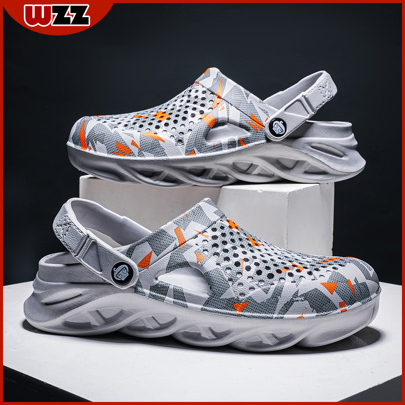 Xăng đan in họa tiết rằn ri thoải mái thời trang mùa hè cho nam size 38-45