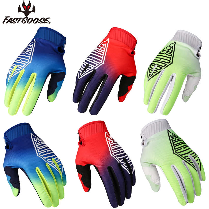 Fastgoose mới nam và nữ găng tay mỏng đi xe máy đầy đủ ngón tay đua xe máy cross-country găng tay leo núi thể thao găng tay leo núi