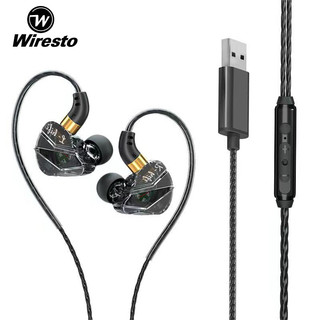 Máy tính wiresto tai nghe có dây 7.1 kênh giao diện usb micrô có dây tai nghe máy tính tai nghe chơi game tai nghe trong tai tai nghe có dây tai nghe khử tiếng ồn