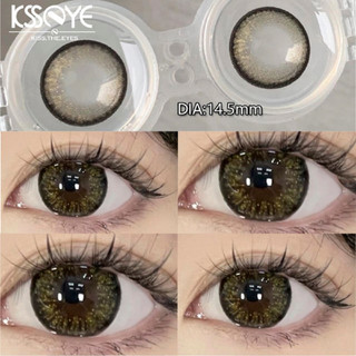  big eyes 14.5mm kính áp tròng được phân loại màu kính áp tròng thời trang công suất 0-8 độ