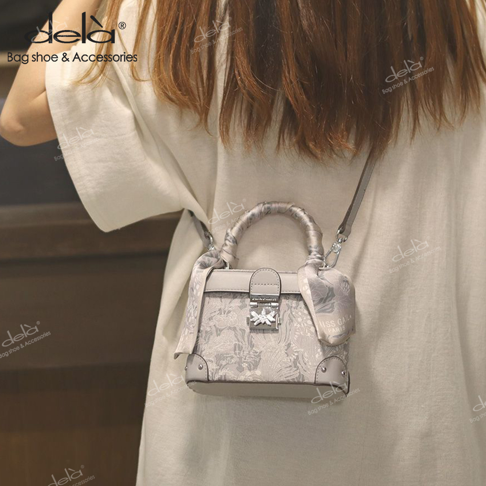 Dela Túi Đeo Chéo Phong Cách Pháp Thời Trang 2023 Cho Nữ