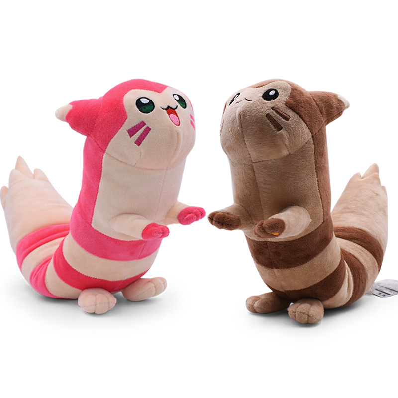 23-47 cm pokemon anime hình sentret furret đồ chơi sang trọng búp bê giữ gối động vật nhồi bông mềm sóc cho trẻ em quà tặng sinh nhật giáng sinh