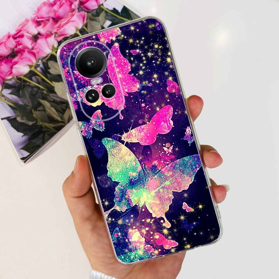 Oppo reno10 10 pro 10pro + 5g 2023 vỏ điện thoại hình mèo dionsaur dễ thương reno 10 10pro plus cph2521 cph2531 cph2525 vỏ tpu silicon mềm
