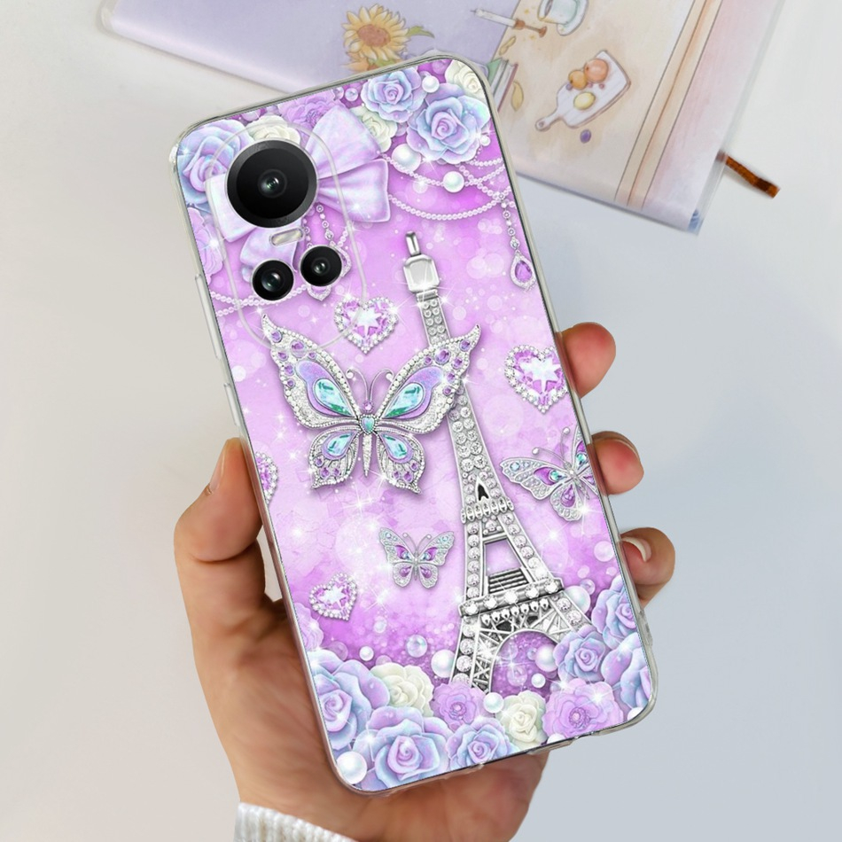 Oppo reno10 10 pro 10pro + 5g 2023 vỏ điện thoại hình mèo dionsaur dễ thương reno 10 10pro plus cph2521 cph2531 cph2525 vỏ tpu silicon mềm