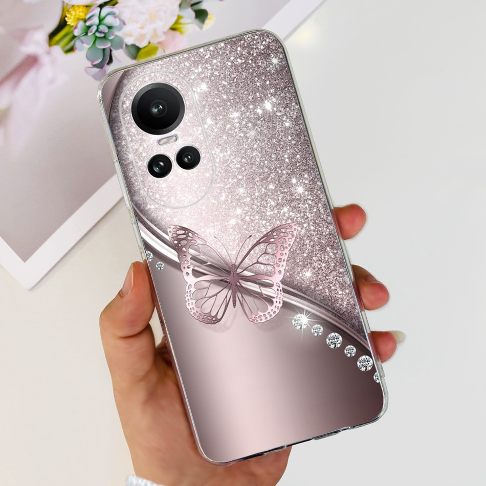 Oppo reno10 10 pro 10pro + 5g 2023 vỏ điện thoại hình mèo dionsaur dễ thương reno 10 10pro plus cph2521 cph2531 cph2525 vỏ tpu silicon mềm