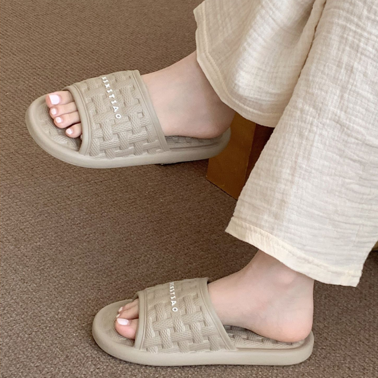 Prowow❤Dép Đi Trong Nhà Đế Mềm Thoải Mái Phong Cách Nhật Bản Cho Cặp Đôi