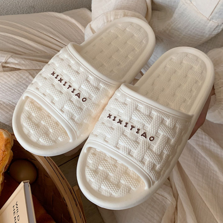 Prowow❤Dép Đi Trong Nhà Đế Mềm Thoải Mái Phong Cách Nhật Bản Cho Cặp Đôi