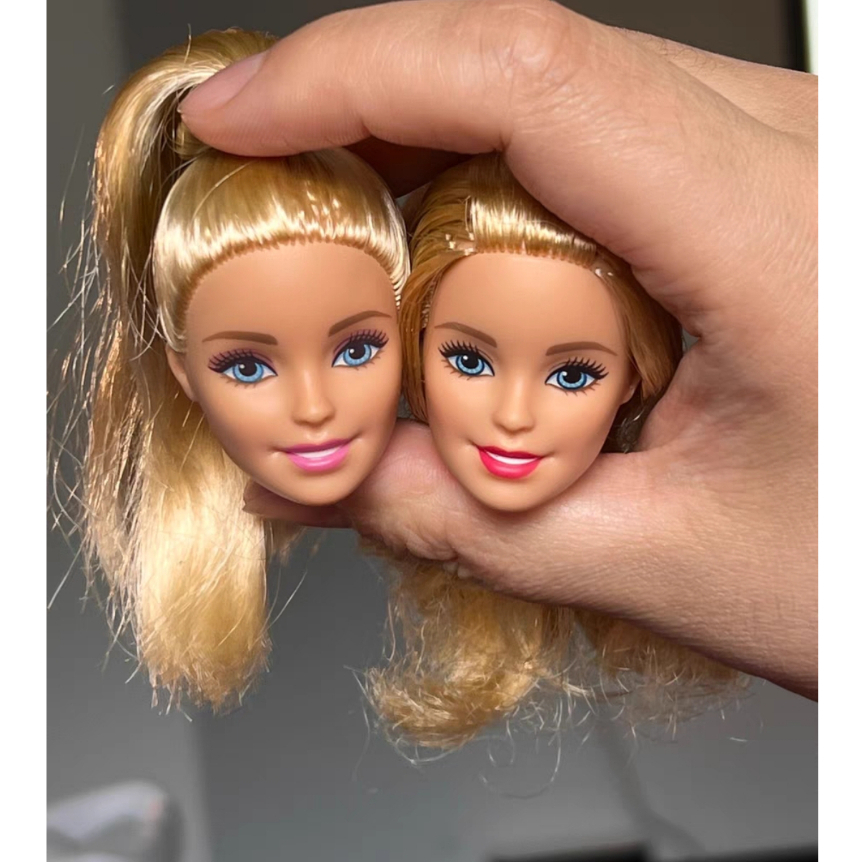 Ngẫu nhiên 5 cái đầu búp bê barbie cho búp bê barbie phụ kiện đồ chơi