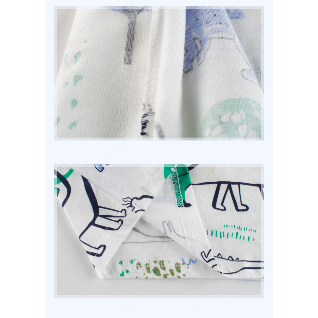 Áo Thun cotton Tay Ngắn In Hình Thời Trang Mùa Hè 2023 Dành Cho Bé Trai