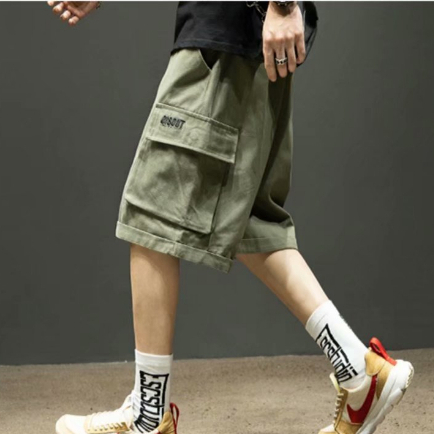 Quần Short Nam thể thao big size Mỏng Dáng Rộng Phong Cách Đường Phố Thời Trang Mùa Hè