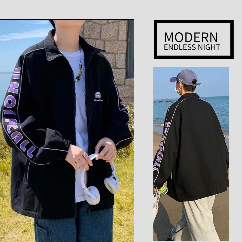 Áo khoác nam form rộng vải dù cao cấp áo bomber thời trang Hàn Quốc dáng Unisex nam nữ bigsize gió 2 lớp top Jacket