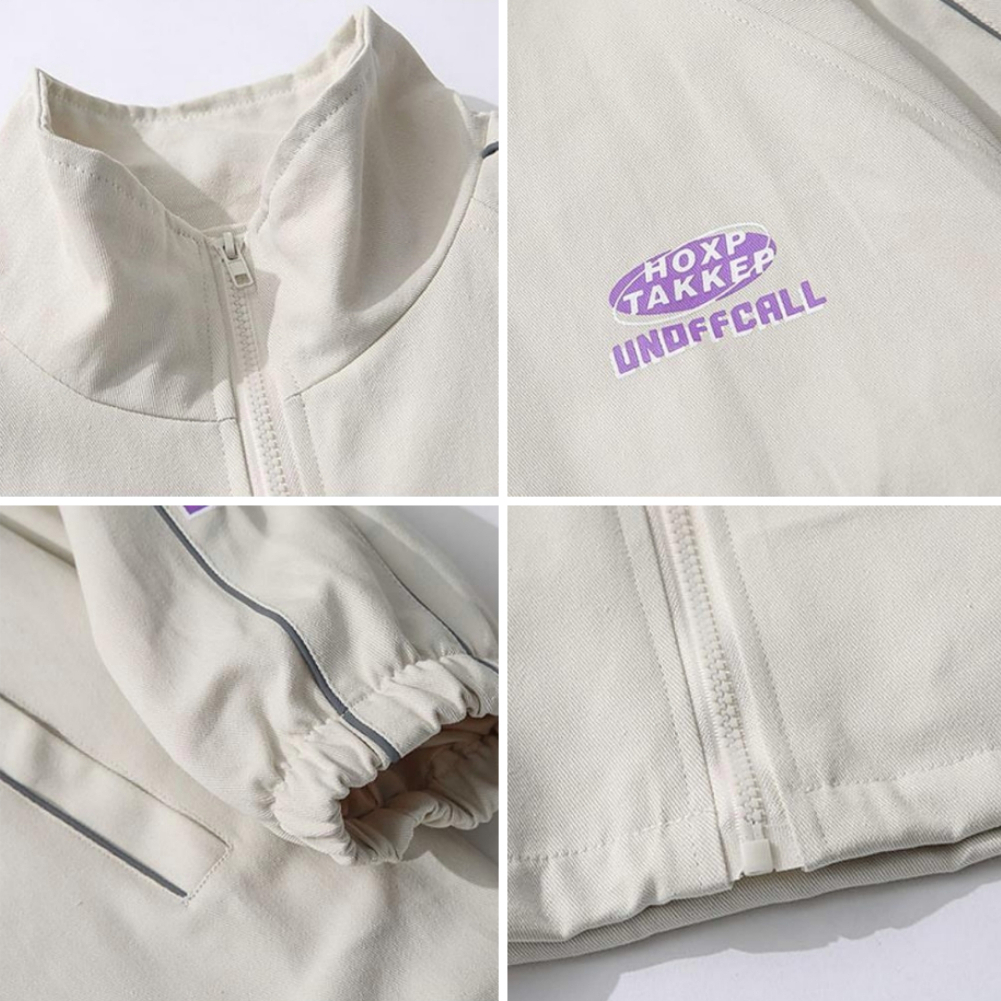 Áo khoác nam form rộng vải dù cao cấp áo bomber thời trang Hàn Quốc dáng Unisex nam nữ bigsize gió 2 lớp top Jacket