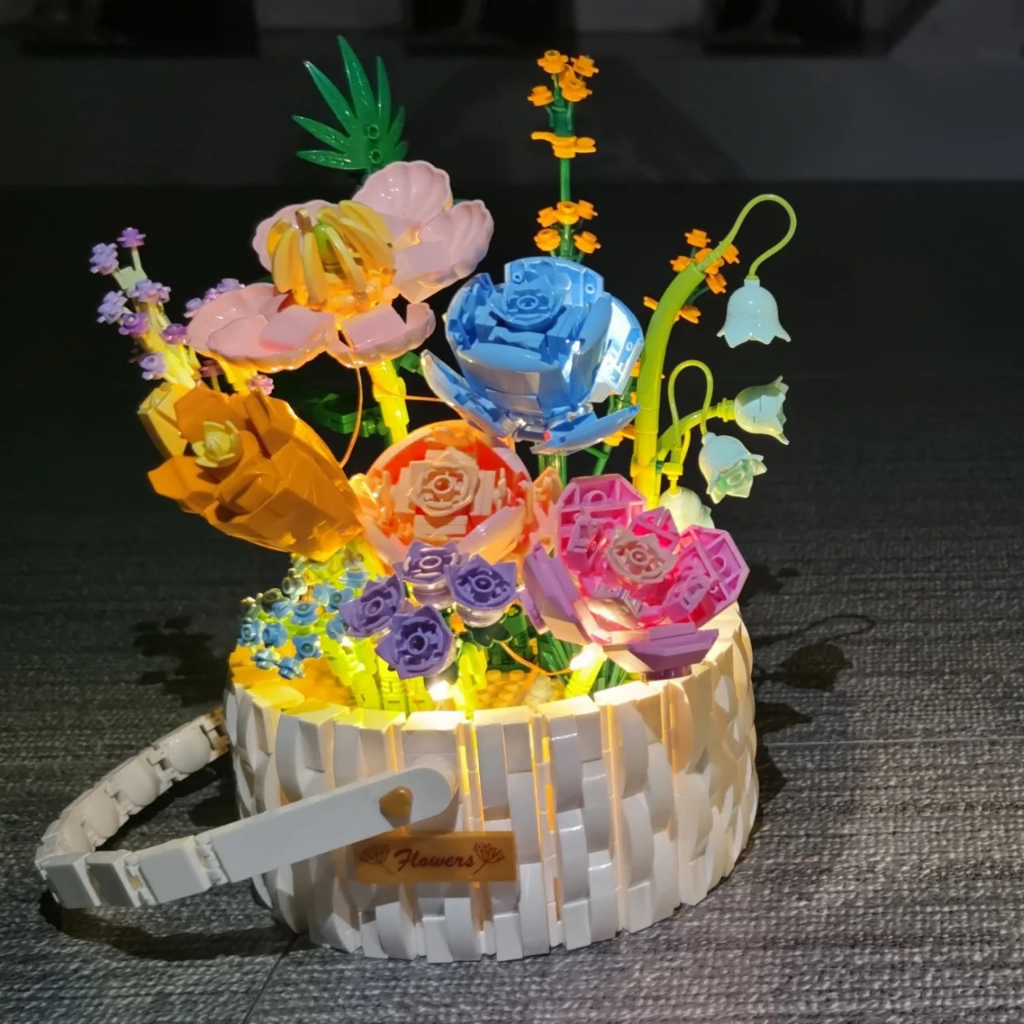 【LEJUBLOCK】bó hoa xây dựng khối hoa đồ chơi cho trẻ em quà sinh nhật quà cho bạn gái hoa hồng nanoblock hoa hướng dương Trò chơi lắp hình Hoa anh đào phong lan cây cảnh hoa giả trang trí nhà bình cây xương rồng người mẫu giỏ hoa ngày lễ tình nhân
