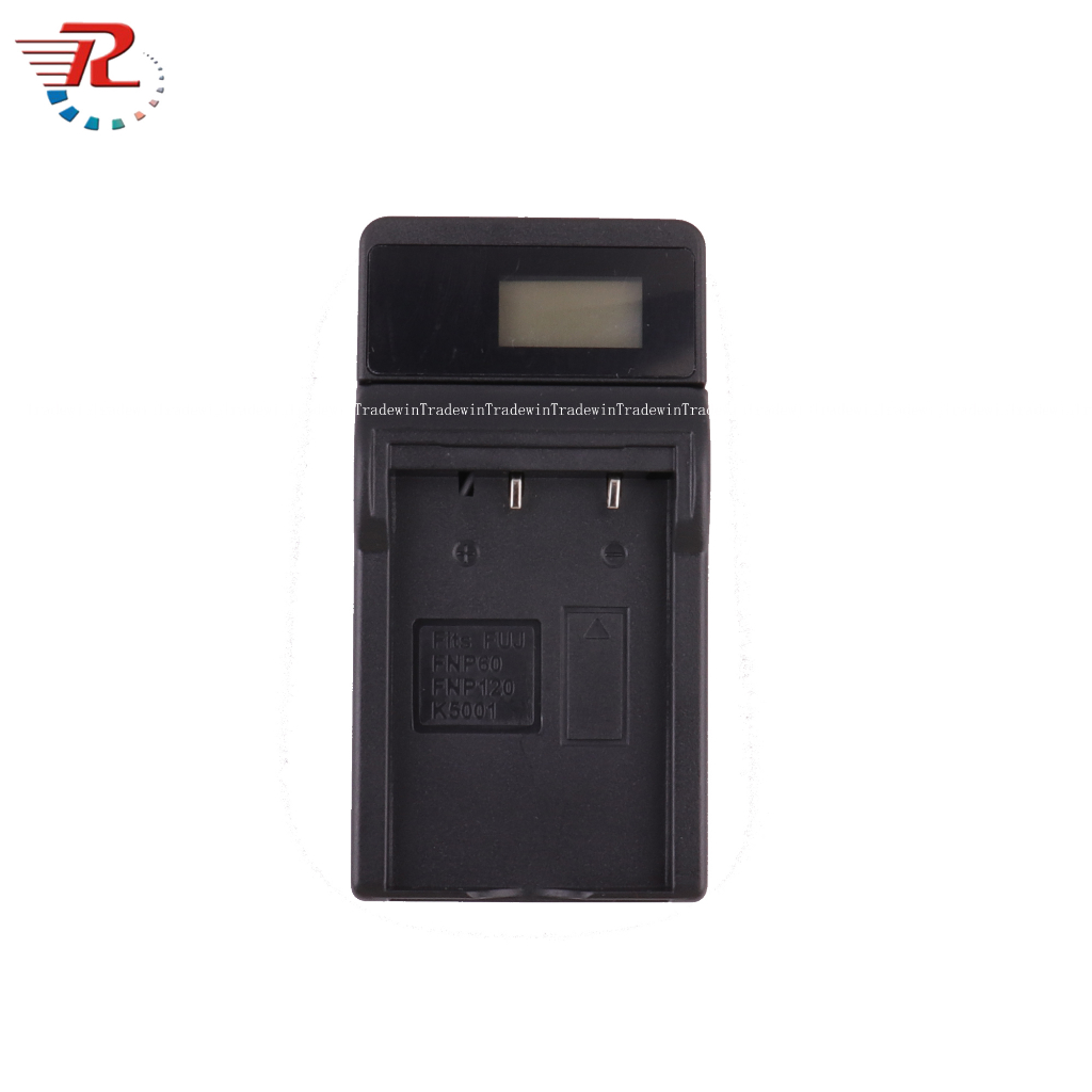 Màn hình lcd fnp-60 usb máy ảnh kỹ thuật số bộ sạc pin usb cho fujifilm fnp-60 np-120 bp-86 bp-56 np-120b