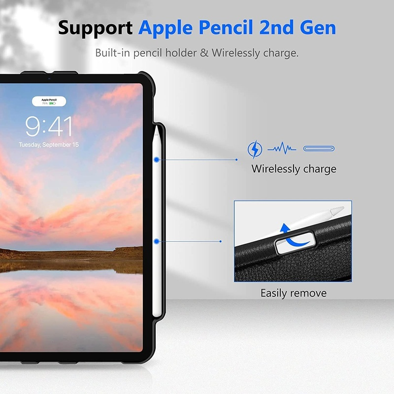 Bao Da Máy Tính Bảng Nhiều Màu Sắc Cho ipad gen 10 9 8 7 6 5 air 5 4 3 pro 12.9 11 inch mini 6 5 4 3 2 Ốp