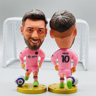 Soccerwe soccer star 2023 season inter miami lionel messi búp bê tượng dê bộ sưu tập quà tặng