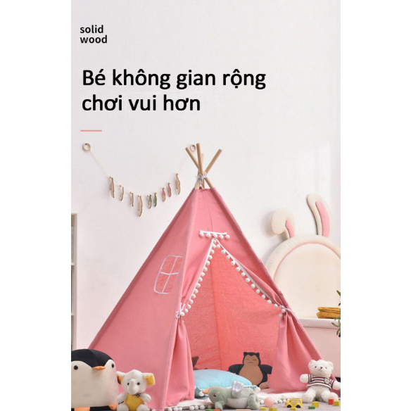1.6m / 1.8m Lều Đồ Chơi Hình Lâu Đài Cho Bé