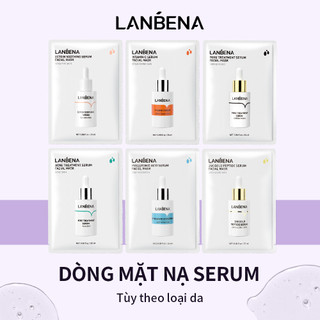 Mặt nạ Lanbena dưỡng ẩm làm trắng thu nhỏ lỗ chân lông chống nếp nhăn tái tạo 25ml