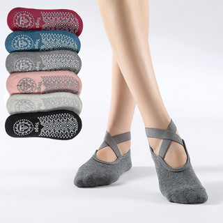 Tất tập yoga JETTING bằng cotton chống trượt cho nữ