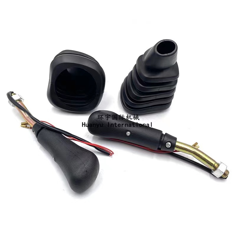 Bộ phận máy xúc Volvo EC140B EC210 tay cầm cần điều khiển thanh điều khiển tay cầm nắp bụi EC55 EC60