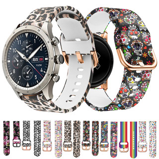 Thiết kế mới dây đeo in 22mm cho huami amazfit gtr 4 3 pro 2 2e 47mm zepp z 20mm vòng đeo tay silicon amazfit gts 4 3 dây đeo cổ tay