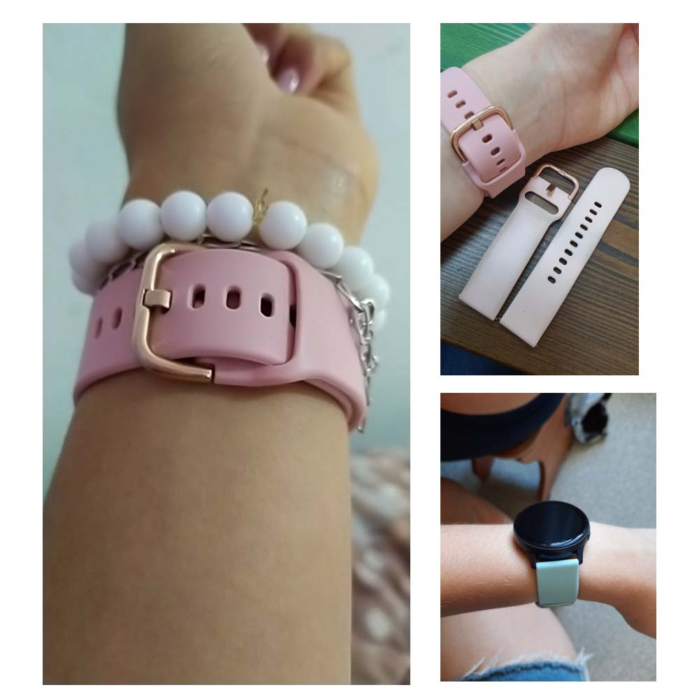 Dây Đeo Bằng silicone Cho Đồng Hồ Thông Minh amazfit gts 2 / 4 / 3 / gts 2 / 4 mini / gtr 4 / 2 / 2e 20mm / 22mm