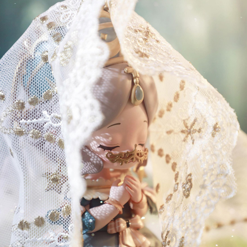 Mona star river traject series hộp mù đồ chơi hành động dễ thương nhân vật trang trí cô gái quà tặng sinh nhật