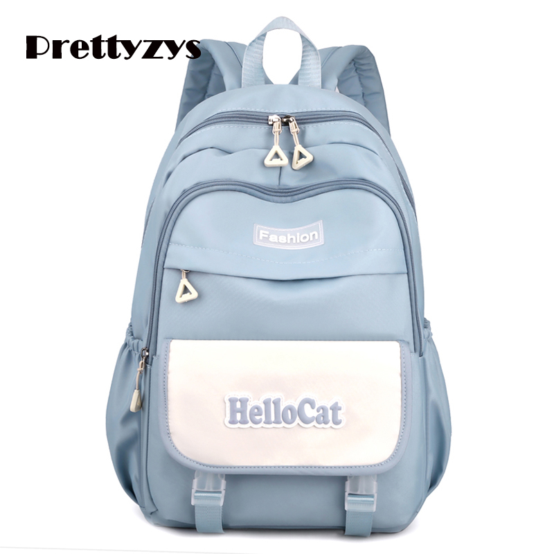 Balo PRETTYZYS 14 inch sức chứa lớn phong cách Hàn Quốc 2023 cho bạn gái tuổi teen