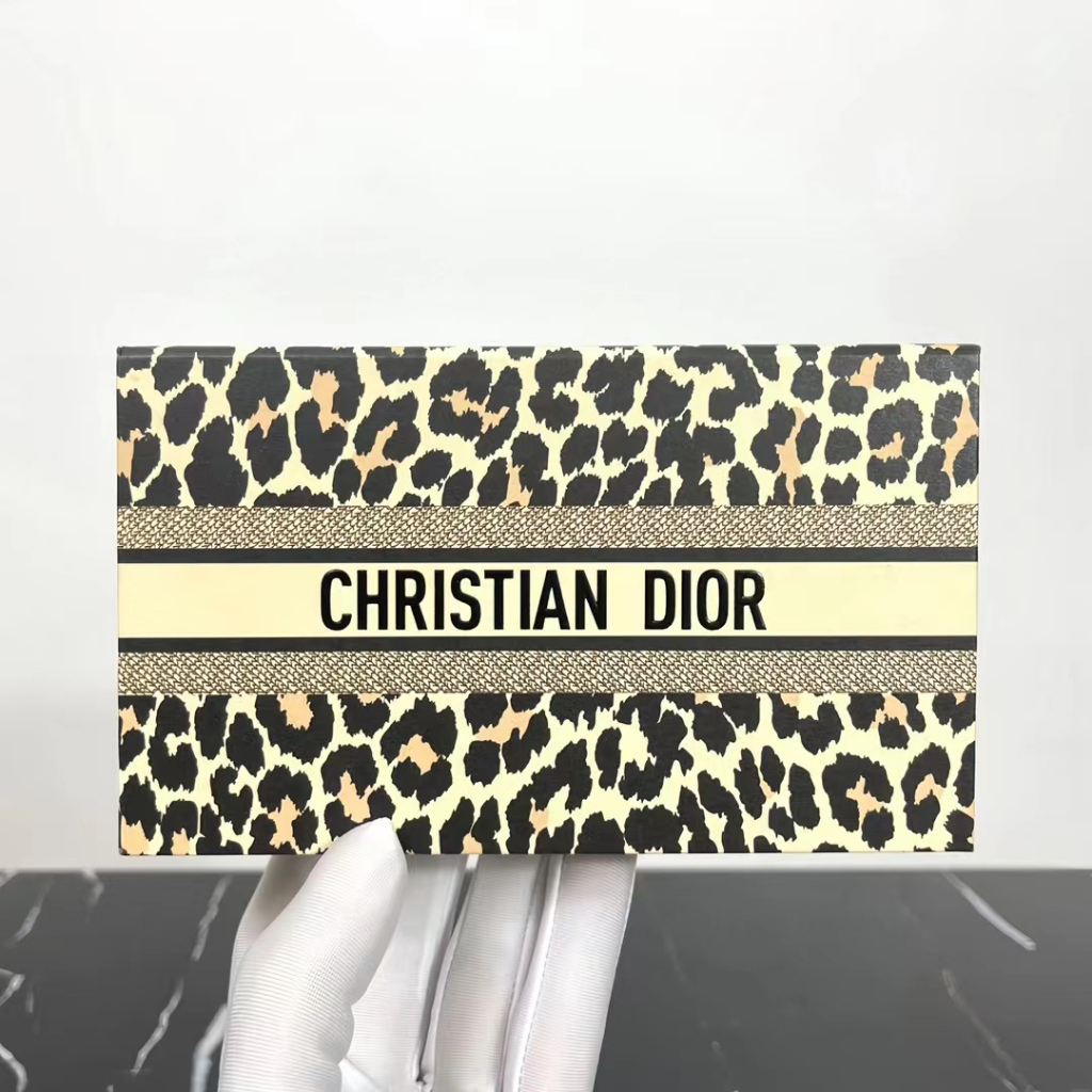 Phong Cách Mới!Dior dior blue gold lipstick sample five-piece set leopard print style tăng cường làn da 999#720#