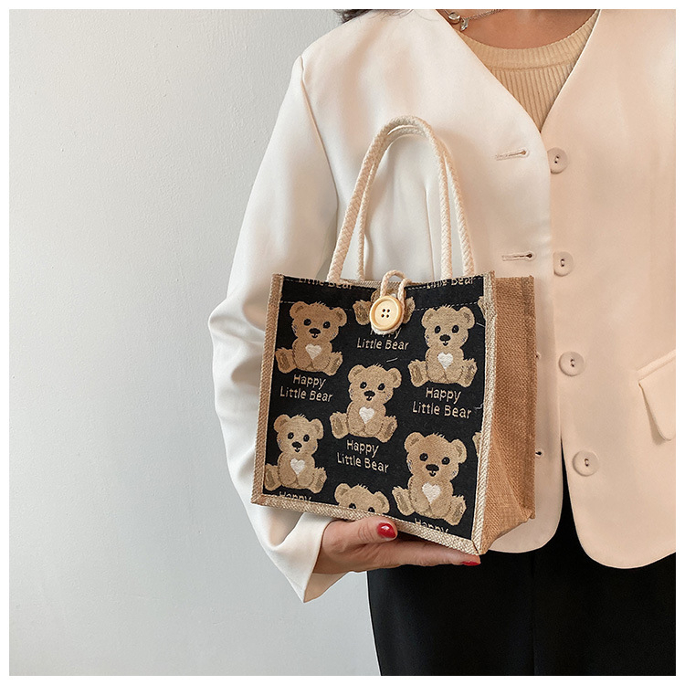 Moweikaidi  túi xách nữ Túi xách phiên bản Hàn Quốc Dễ thương Cub Hunza Ba lô đi lại hàng ngày