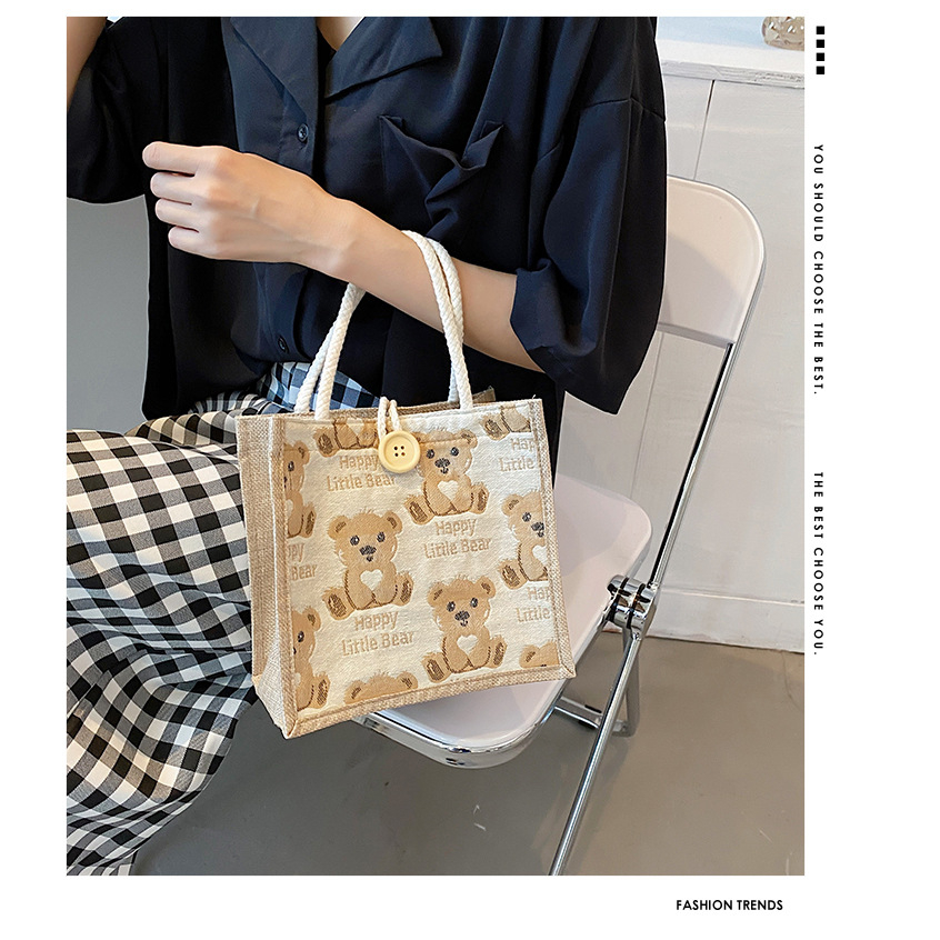 Moweikaidi  túi xách nữ Túi xách phiên bản Hàn Quốc Dễ thương Cub Hunza Ba lô đi lại hàng ngày