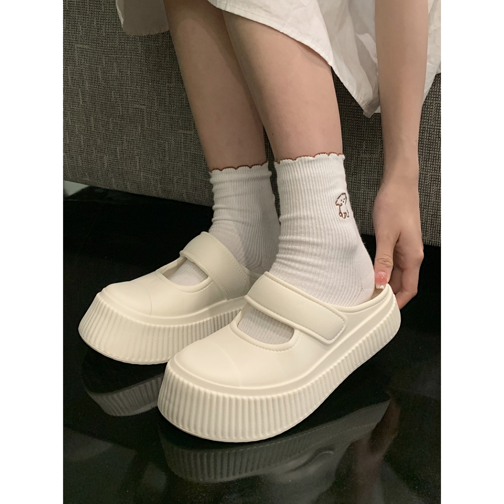 UOUO dép Thời Trang Đơn Giản Cho Nữ dép bánh mì Chống trượt Thoải mái Thoáng khí 33ZTX080401