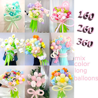 160/260/360 bóng bay dài hỗn hợp-màu bóng bay dài chất lượng cao bóng bay bó hoa bóng bay nhân vật hoạt hình bóng bay cần cối xay gió bóng bay bk bóng bay hoàng tử bé