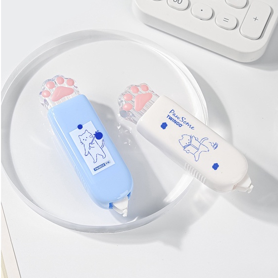 Bút xóa kéo thiết kế hình bàn chân mèo dễ thương tiện dụng văn phòng phẩm đồ dùng học sinh Văn phòng phẩm quà  phần thưởng