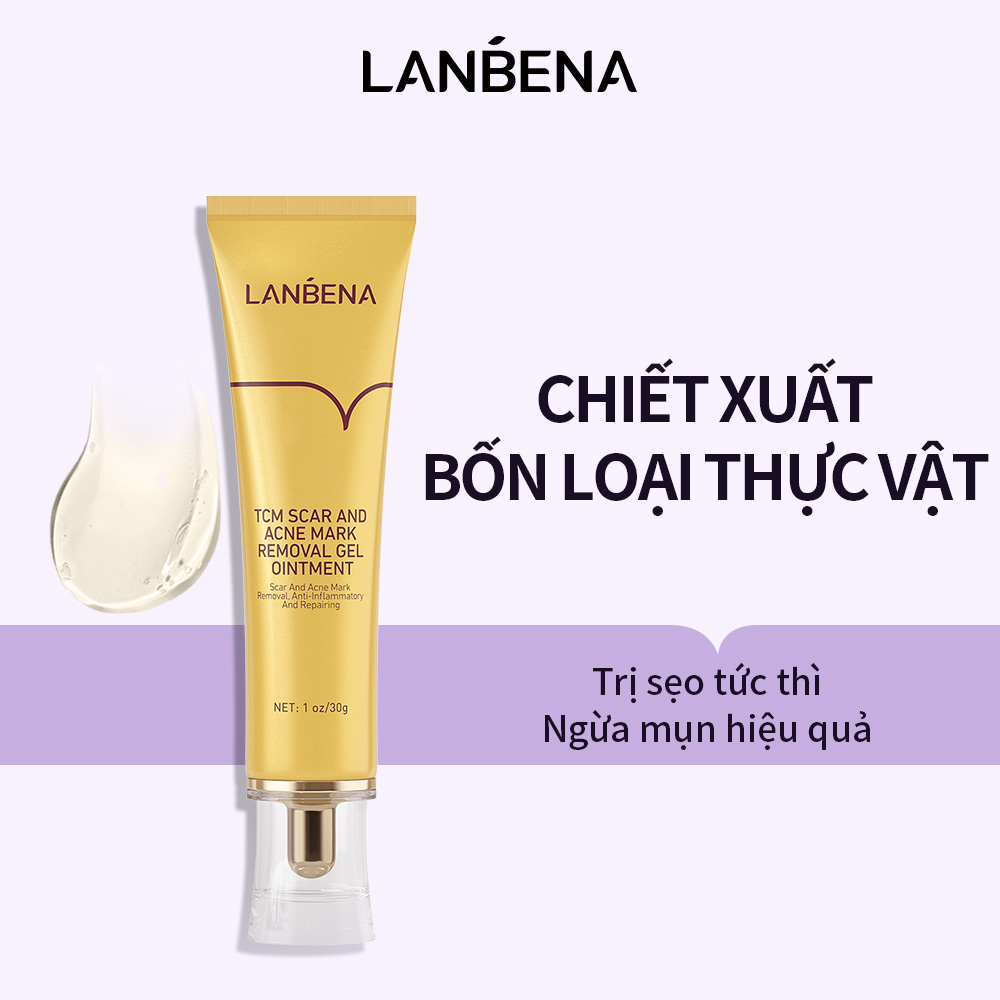 Gel cải thiện vùng da bị sẹo Lanbena phù hợp cho da mặt 30g