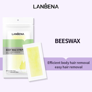 Miếng Dán Sáp Tẩy Lông Lanbena Cho Mọi Loại Da 5x10